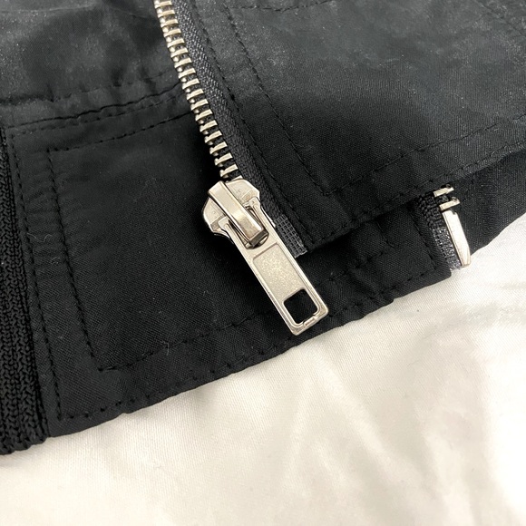 Black Bomber Jacket || Size Small - Picture 4 of 4